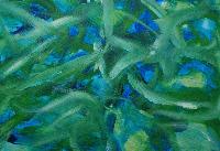 green on blue